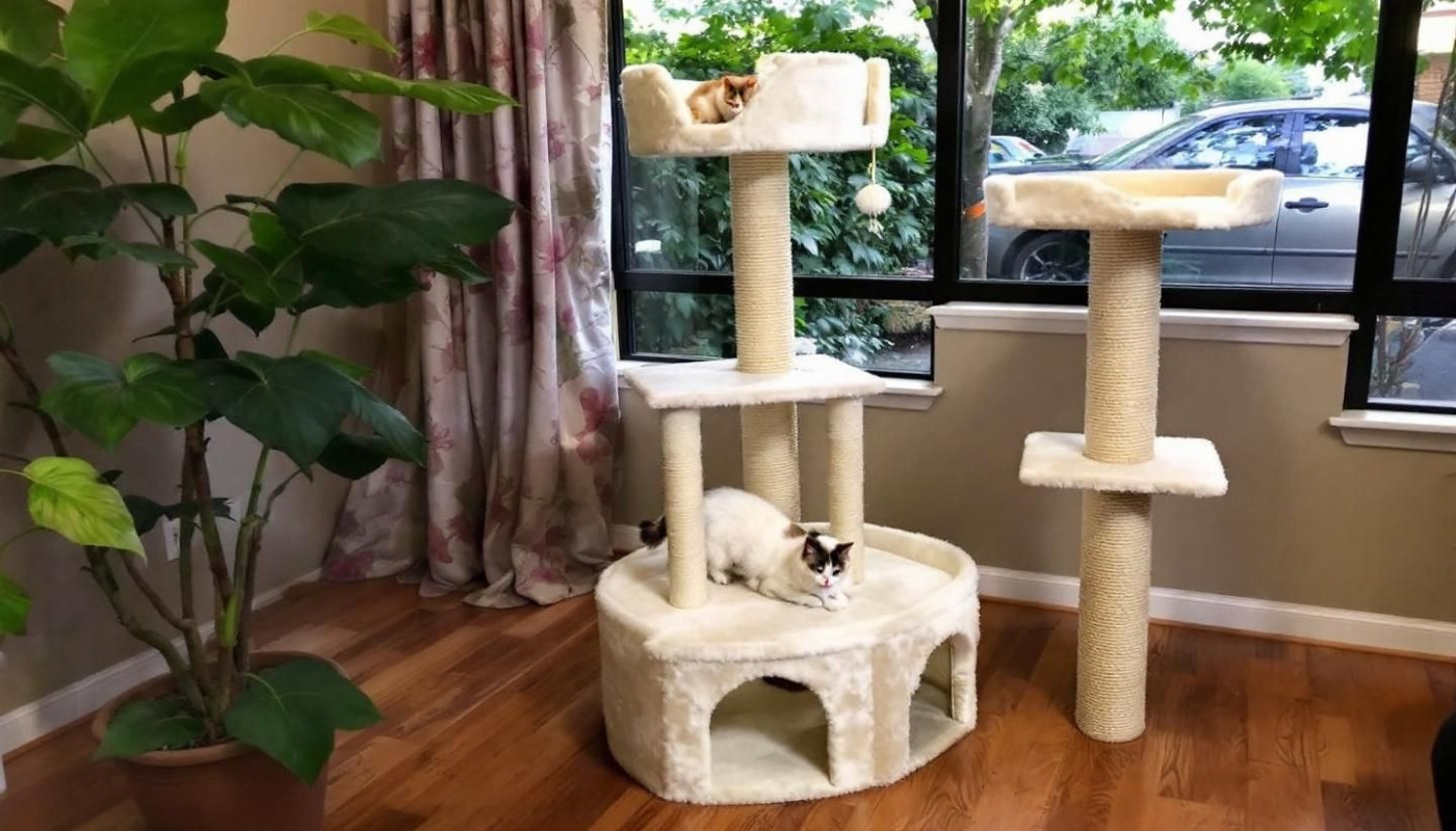 Chats - Comment choisir un arbre à chat adapté aux grands félins ?