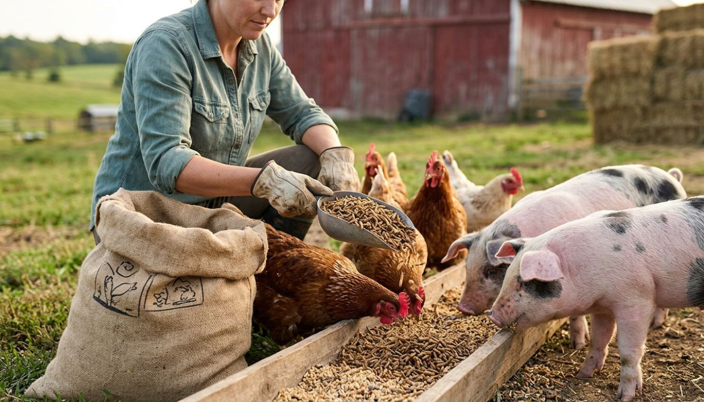 Animaux domestiques - Comment les larves séchées améliorent-elles la nutrition animale ?