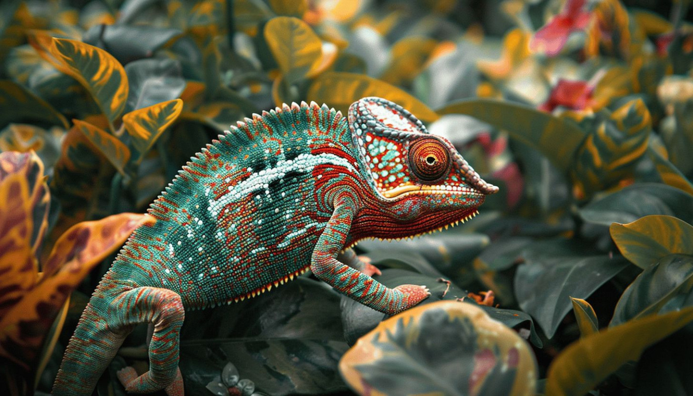 Les méthodes inédites de survie des caméléons dans des habitats changeants